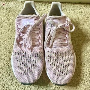 Blush pink adidas
